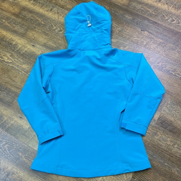 Patagonia Simple Guide Hoody Jacket Coat Women’s Size Medium Zip Up Curacao Blue - Picture 11 of 12
